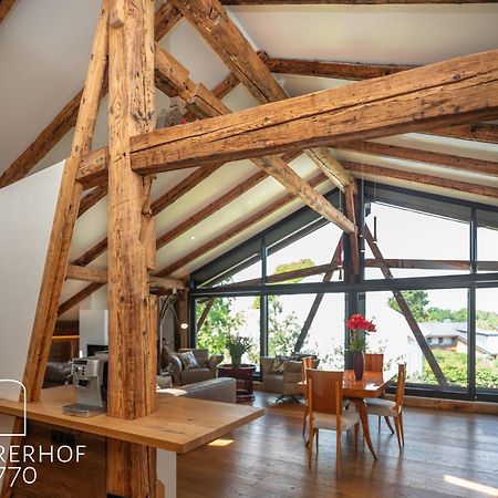 5 Sterne Penthouse-Loft Gut Stohrerhof Bis 4 Personen Diessen am Ammersee Bagian luar foto