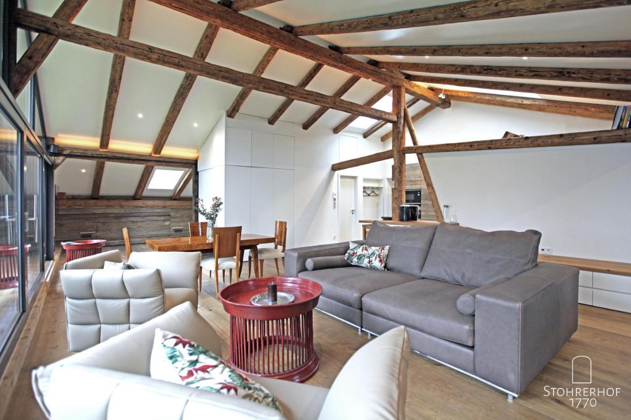 5 Sterne Penthouse-Loft Gut Stohrerhof Bis 4 Personen Diessen am Ammersee Bagian luar foto