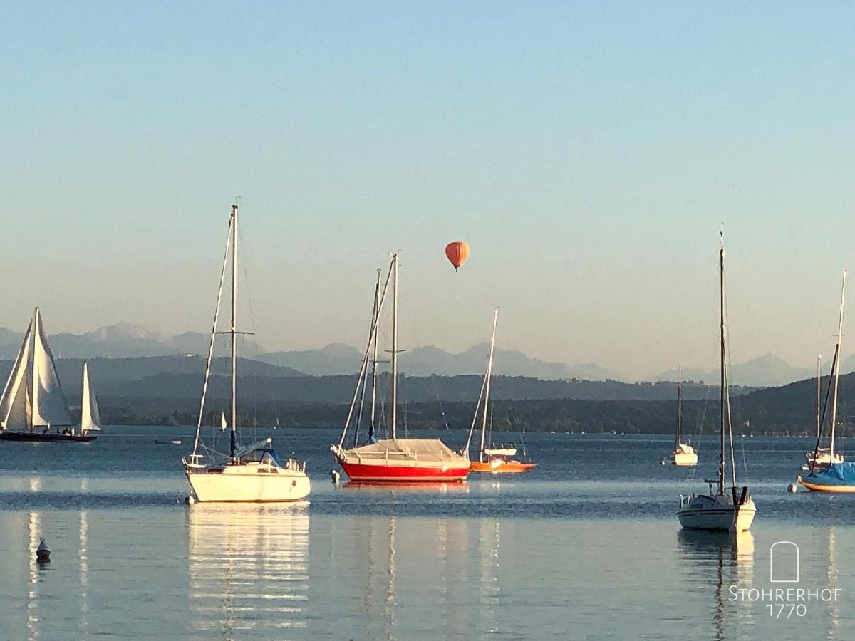 5 Sterne Penthouse-Loft Gut Stohrerhof Bis 4 Personen Diessen am Ammersee Bagian luar foto