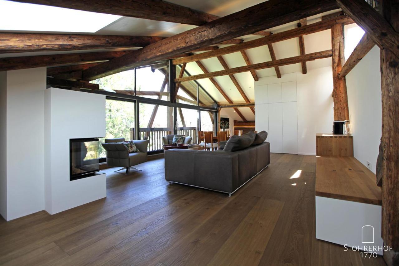 5 Sterne Penthouse-Loft Gut Stohrerhof Bis 4 Personen Diessen am Ammersee Bagian luar foto
