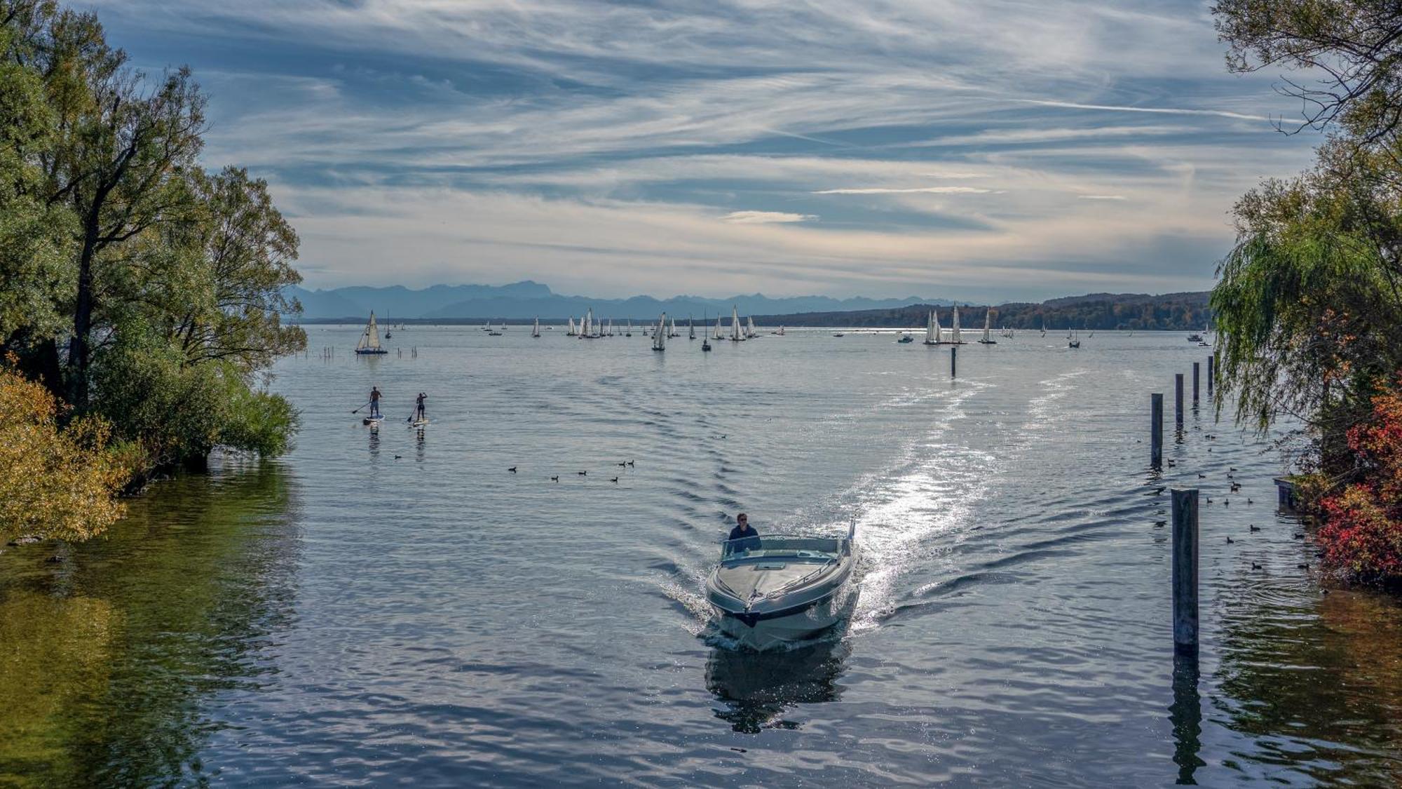 5 Sterne Penthouse-Loft Gut Stohrerhof Bis 4 Personen Diessen am Ammersee Bagian luar foto